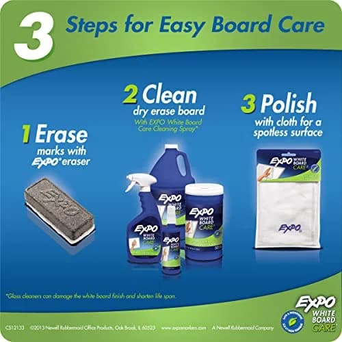 EXPO Dry Erase Soft Pile Block Eraser, Pack of 2 | Essential Office & School Supplies thumbnail 5