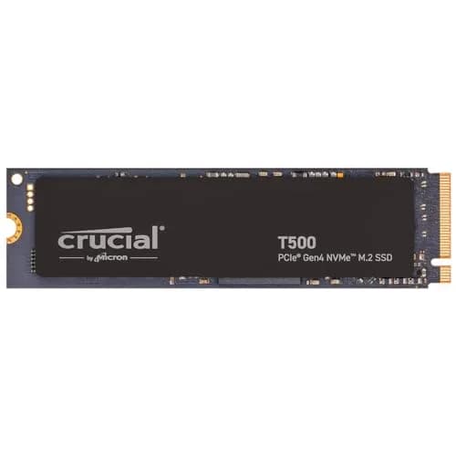 Crucial T500 4TB PCIe Gen4 NVMe M.2 SSD | Up to 7,000MB/s Read, 6,900MB/s Write, 1.05M/1.05M IOPS thumbnail 1