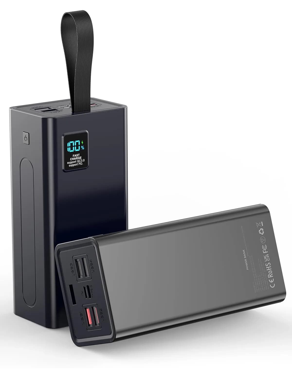 LOHAO Portable Power Bank 70,000mAh | PD 30W & QC 3.0 Fast Charging, Compatible with iPhone 17/16/15/14/13/12 - main product image