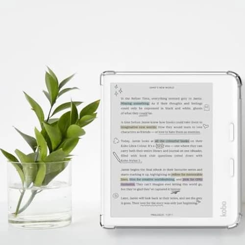 HNSBXQ Clear Case for Kobo Libra Colour | Matte Screen Protection & Reinforced Corners (7 Inch) thumbnail 4
