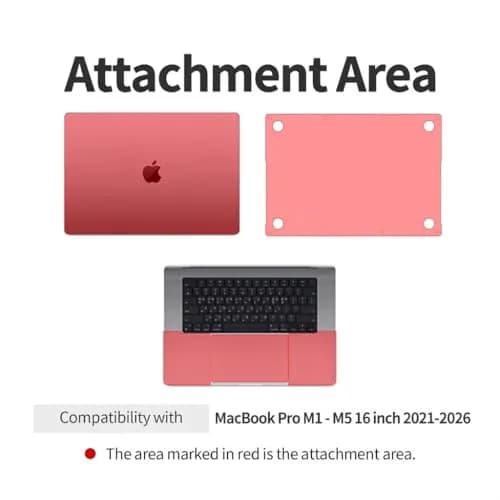 skoko Full Body Skin for MacBook Pro 16 inch 2021-2026 | Matte TPU Anti Scratch Cover thumbnail 2