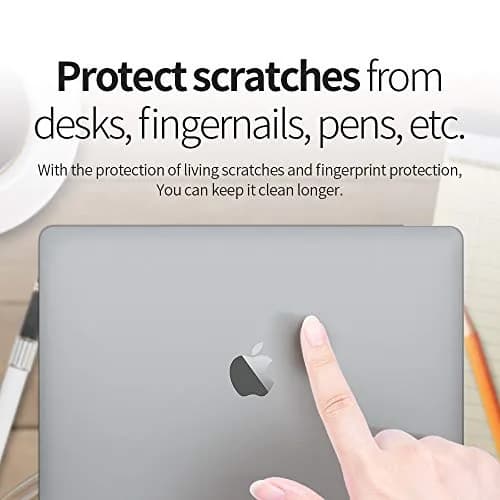 skoko Easy Install Version Skin Protector Matte Transparent Film Compatible with MacBook Pro 14 inch M1 M2 M3 M4 M5 2021-2026 | Anti-Slip & Ultra-Thin thumbnail 5