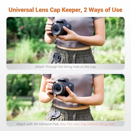 JJC 40.5mm Lens Cap Cover for Sony ZV-1F, ZV-E10 + 16-50mm | Lightweight ABS Protection thumbnail 3