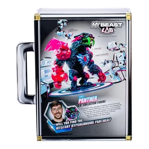 MRBEAST LAB Apex Beast Neon Panther Collector Figure | 6.5 Inch/16.5cm, Articulated, Premium Packaging thumbnail 9