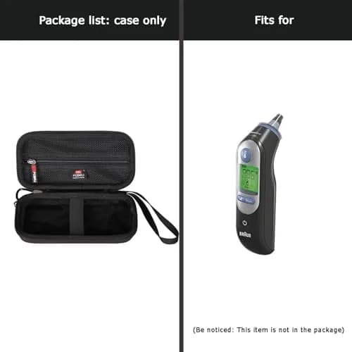 FBLFOBELI Hard Case for Braun ThermoScan 7 IRT6520/ThermoScan 5 IRT6500/ThermoScan 6 IRT6515 | Waterproof Shockproof Travel thumbnail 6