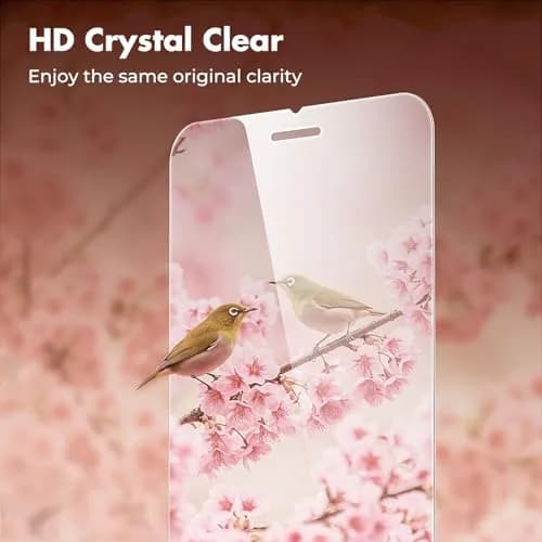 UNBREAKcable 2-Pack Tempered Glass Screen Protector for iPhone SE 2022/SE 2020, iPhone 8/7 4.7'' | 9H Hardness, 99.99% HD Clear thumbnail 6