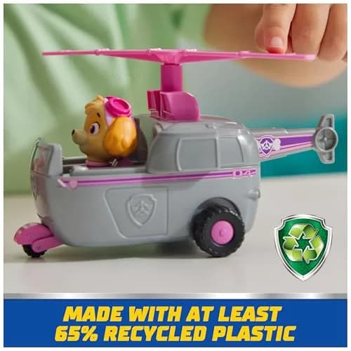 Paw Patrol Skye's Helicopter Toy Vehicle with Collectible Action Figure | ASTM-Tested Toy for Kids Ages 3+ thumbnail 3