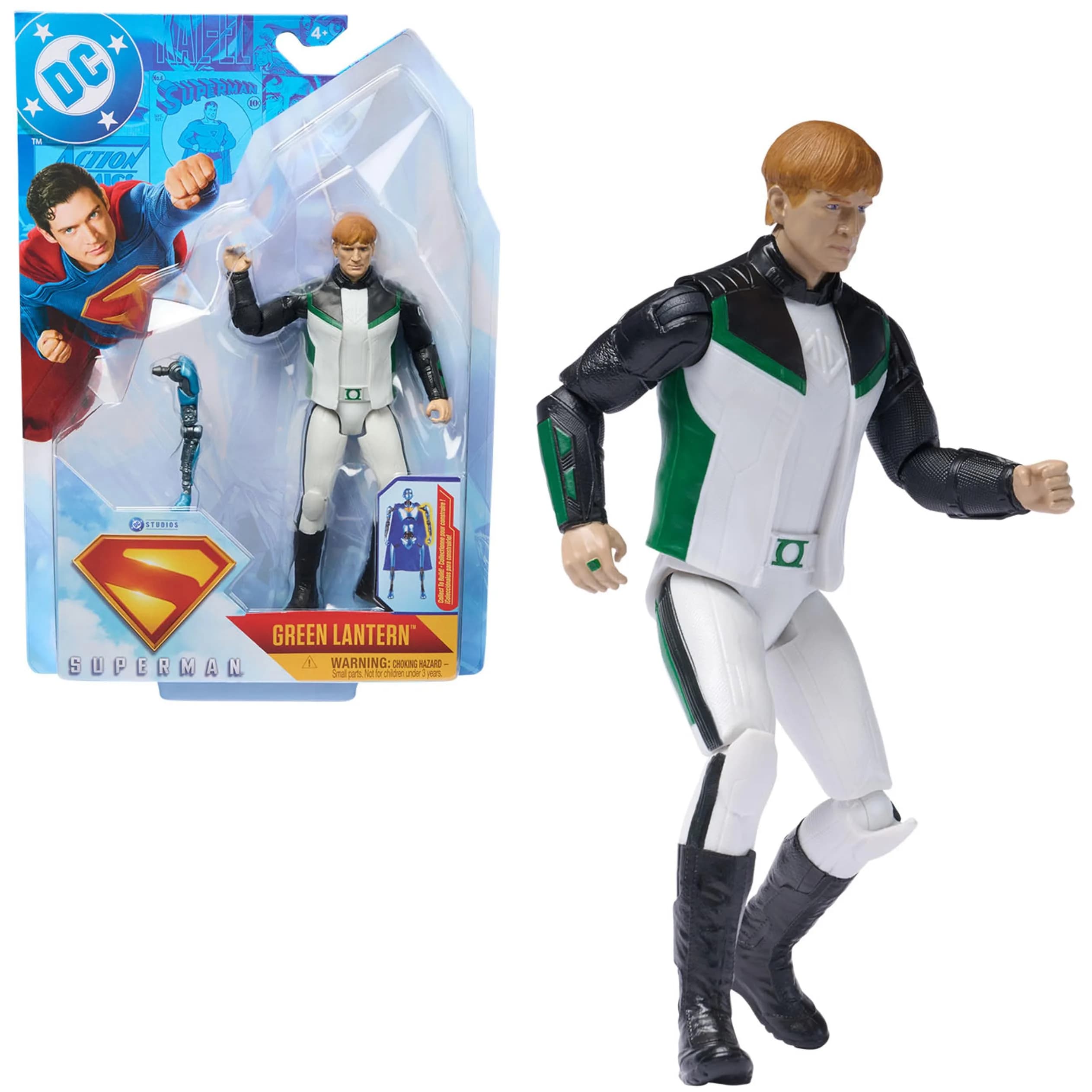 DC Comics Superman Action Figure, 6-Inch | 15.24 cm (6-Inch) Articulated Toy — Green Lantern