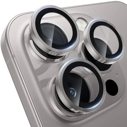 WSKEN Camera Lens Protector for iPhone 16 Pro Max & 16 Pro | 9H Tempered Glass, Anti-Reflection, Shatterproof thumbnail 1