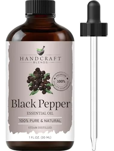 Handcraft Blends Black Pepper Essential Oil 30ml (1 Fl Oz) | Pure, Natural, Premium Grade for Diffuser & Soap Making thumbnail 1