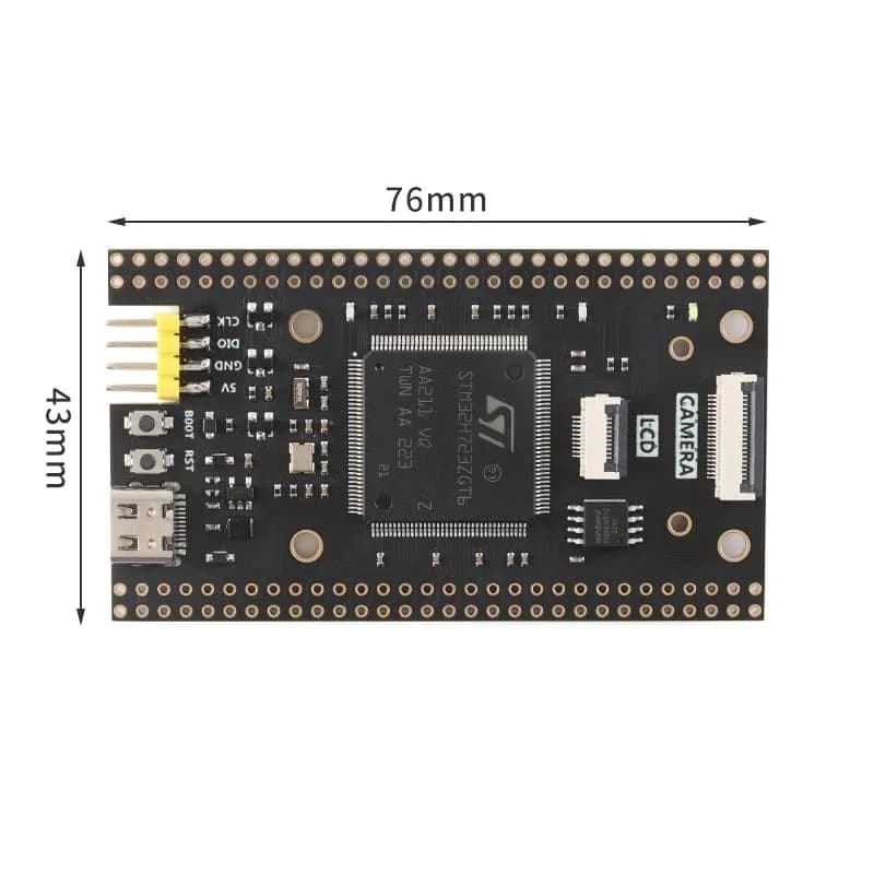 EC Buying STM32H723ZGT6 Core Board 550MHz | 1MB Flash, Type C, SPI IO, Camera, System Learning Board thumbnail 6