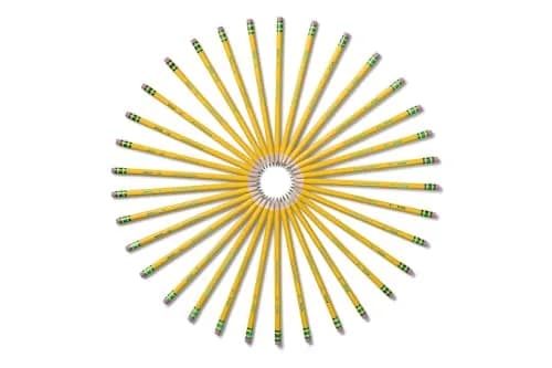 Ticonderoga Wood-Cased Pencils, Pre-Sharpened, HB Soft, Yellow, 1000 Count (1 Box) | Trusted by Teachers for Over 100 Years thumbnail 7