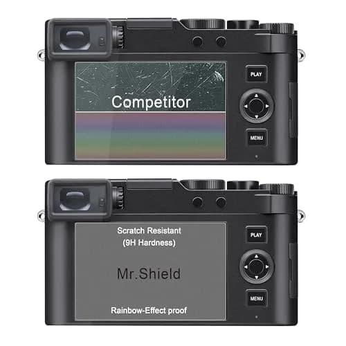 Mr.Shield 3-Pack Tempered Glass Screen Protector for Leica D-LUX 8/D-LUX 7 | Japan Glass, 9H Hardness, HD Clarity thumbnail 4