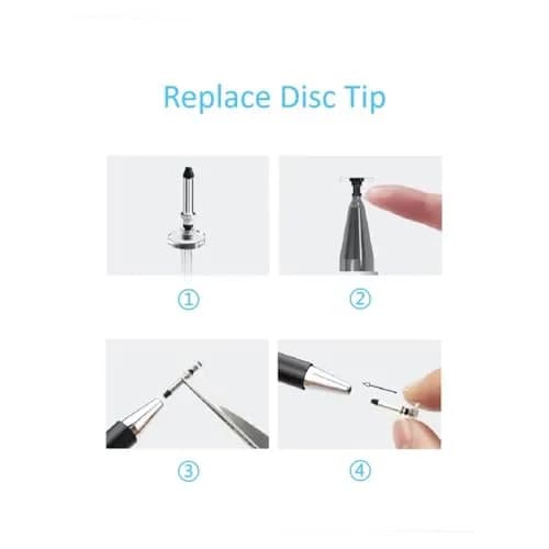 RKItE Stylus Pen for Galaxy Z Fold 7 5G (White) | Disc Tip for High Accuracy thumbnail 6
