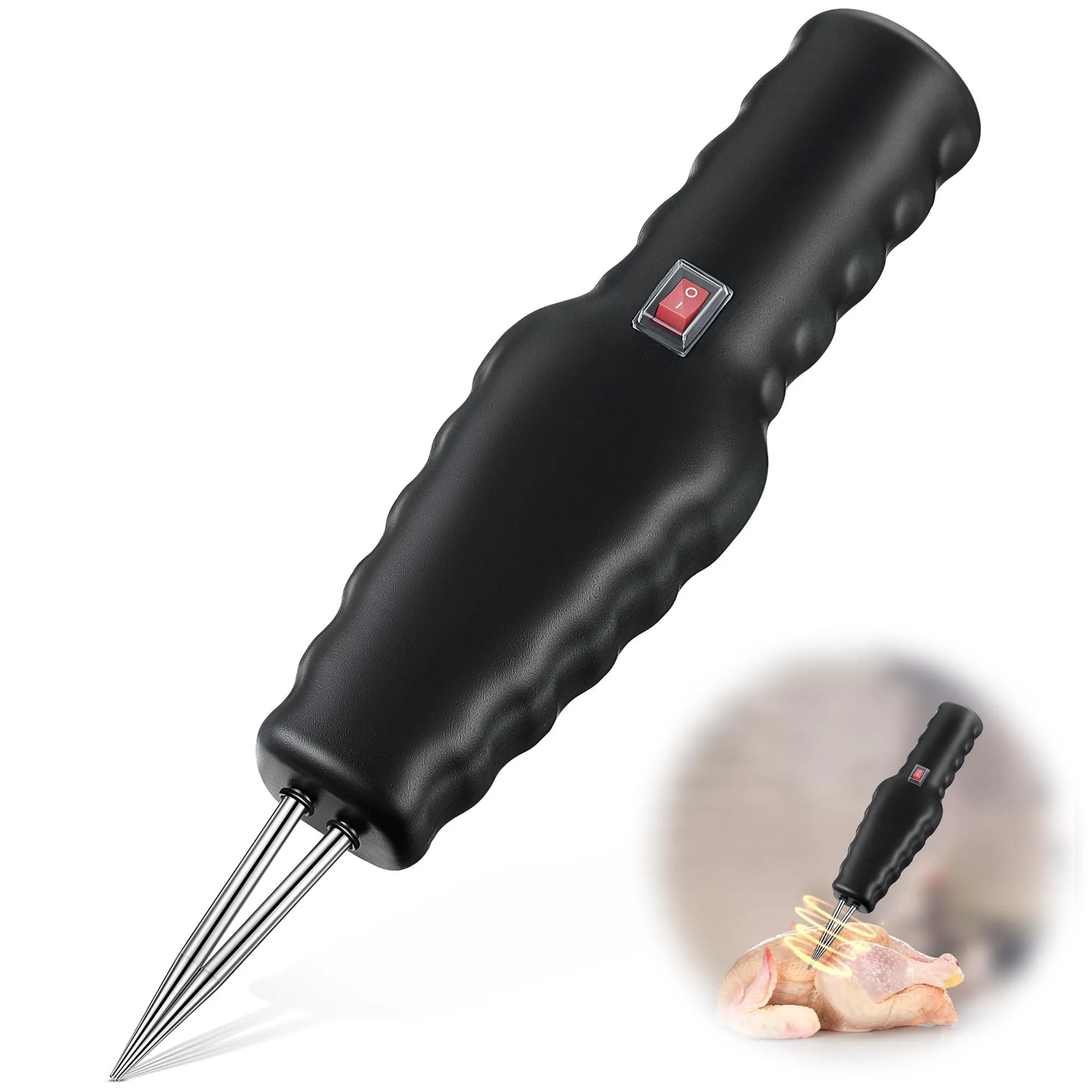 Saillong Handheld Chicken Plucker 1 Pack Black | Removes Pin Feathers Efficiently - main product image