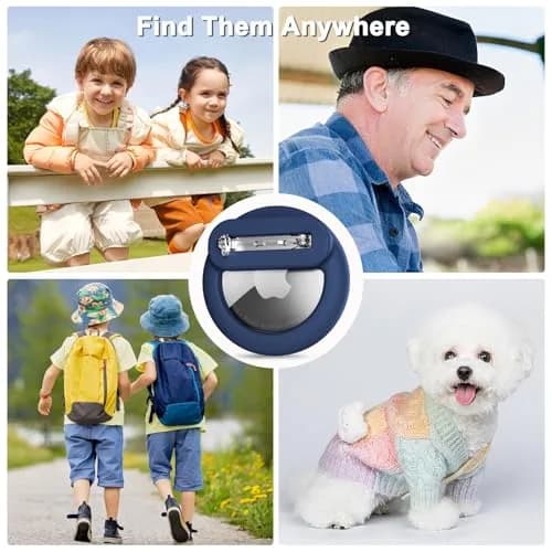 PerfiPro Airtag Holder for Kids 4 Pack | Hidden, Lightweight & Anti-Lost thumbnail 6