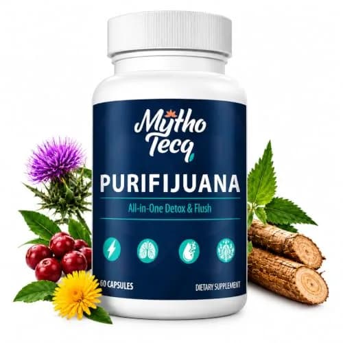 MythoTecq 90,000 MG Detox & Cleanse Capsules | Natural Herbal Liver & Kidney Support, 60 Caps thumbnail 1
