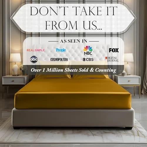DECOLURE Satin Fitted Sheet King Size 78" L x 80" W x 15" D | Luxury Silky Smooth Fabric | Stone Grey thumbnail 7
