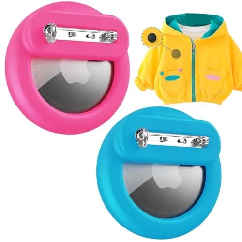 PerfiPro Airtag Kids Holder 2 Pack Hidden Lightweight Safe for Children & Elderly thumbnail 1