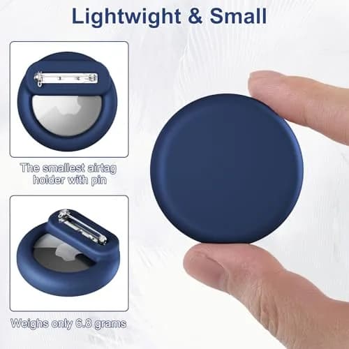PerfiPro Airtag Kids Holder 2 Pack Hidden Lightweight Safe for Children & Elderly thumbnail 5