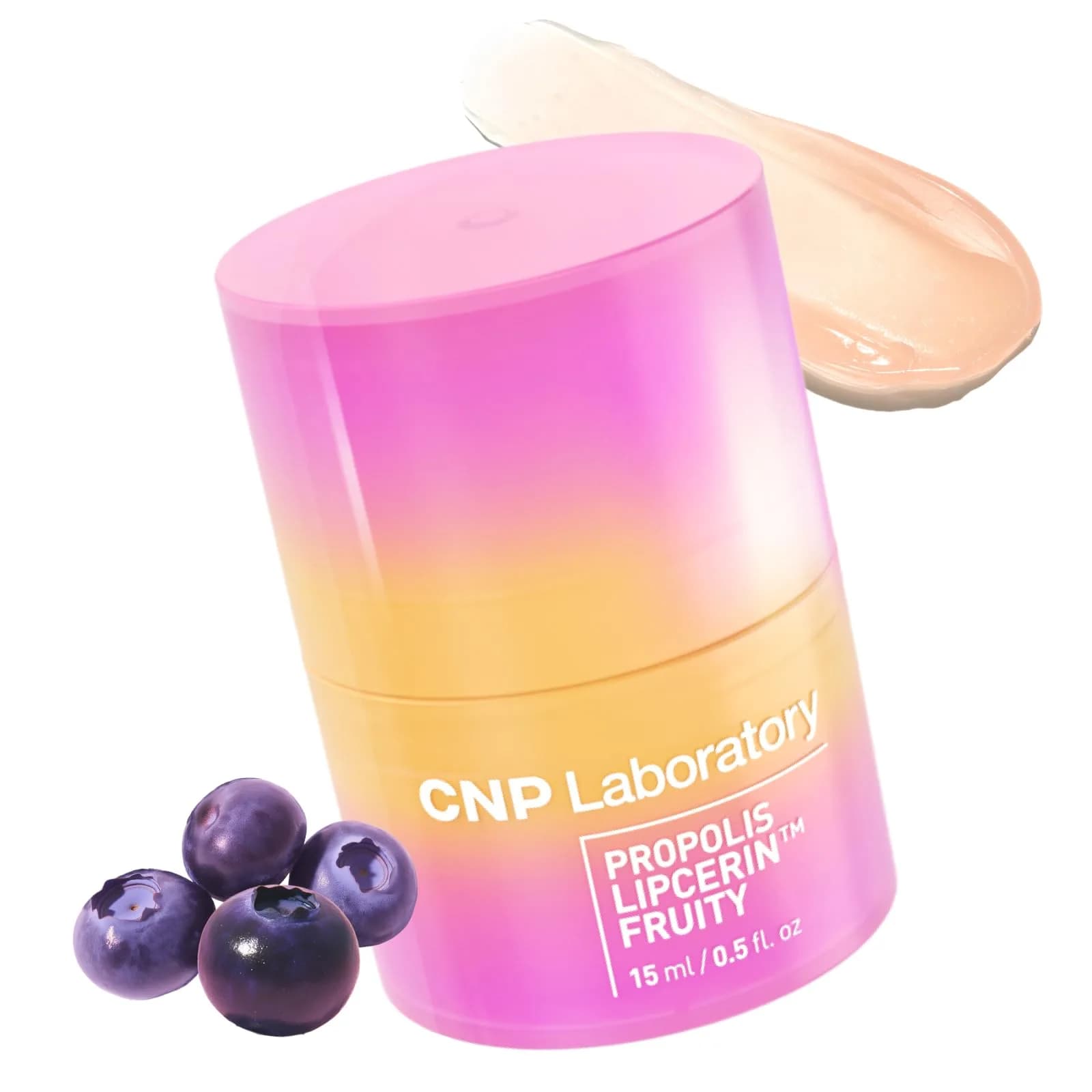 CNP Honey Lip Butter Propolis Lipcerin™ 01 Original 15ml (0.5 fl.oz.) | 12-Hour Hydration for Dry Lips — 02 Berry
