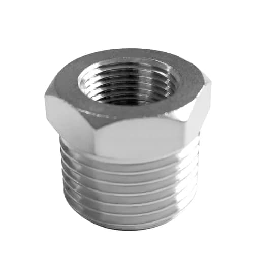 beduan Brass Water Line Adapter 3/8" Comp to 1/2" NPT (4-Pack) | Connects Old Shutoff Valves to Modern Faucet Supply Lines thumbnail 4