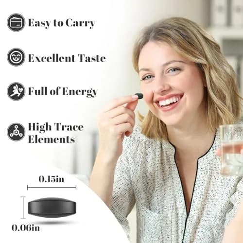 ORILIVE Shilajit Tablets 1000 MG | Himalayan Organic, Rich in Fulvic Acid & Trace Minerals, 60 Count thumbnail 5