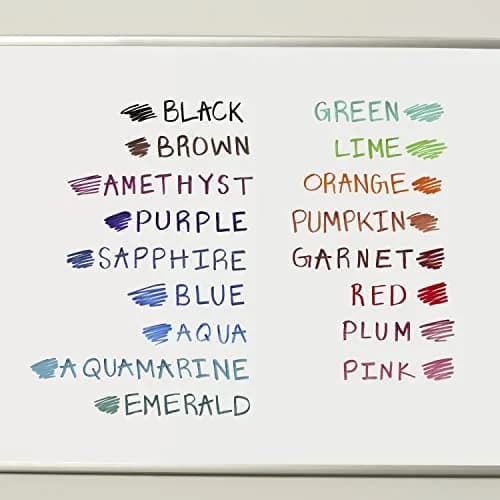 EXPO Low Odor Dry Erase Markers, Assorted Colors, Chisel Tip, 24 Count | Vibrant Ink for Whiteboards & Non-Porous Surfaces thumbnail 7