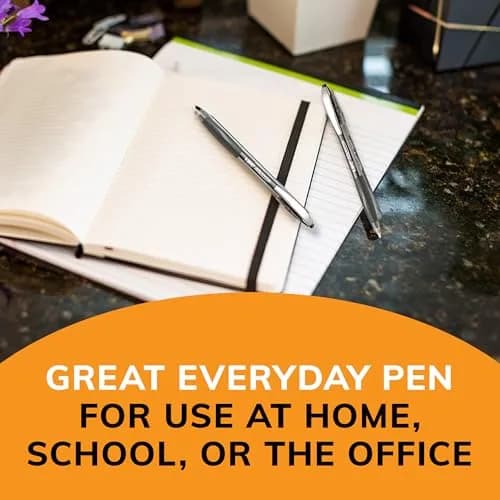 BIC Glide Retractable Ballpoint Pens, Medium Point 1.0mm, 8-Count Pack | Ultra Smooth Writing for Students & Office thumbnail 7