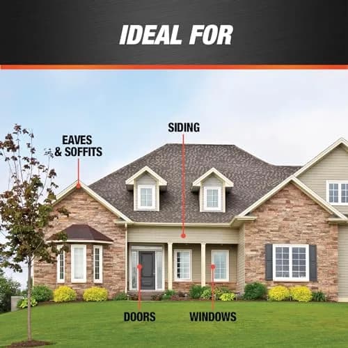 DAP Dynaflex 230 Premium Elastomeric Sealant, Brown, 10.1 Oz (2 Pack) | Crackproof, Waterproof, Paintable thumbnail 5