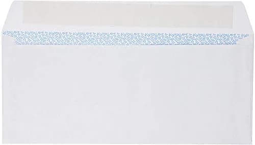 Mead #10 Security Envelopes 10.5cm x 24.1cm (4-1/8" x 9-1/2") | Self-Adhesive, 90 Count, White thumbnail 2