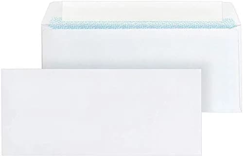 Mead #10 Security Envelopes 10.5cm x 24.1cm (4-1/8" x 9-1/2") | Self-Adhesive, 90 Count, White thumbnail 3