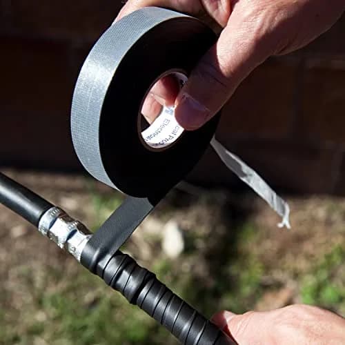 3M Temflex Rubber Splicing Tape 2155, 3/4 in x 22 ft (19mm x 6.7m) Black | UL Listed 600V Electrical Insulating Tape thumbnail 4