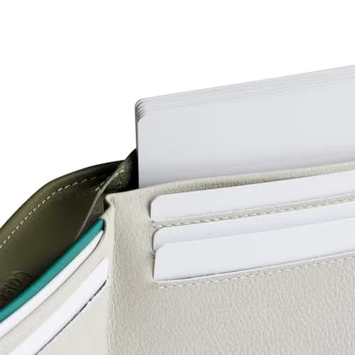 Bellroy Hide & Seek Slim Leather Bifold Wallet with RFID Blocking - Willow thumbnail 6