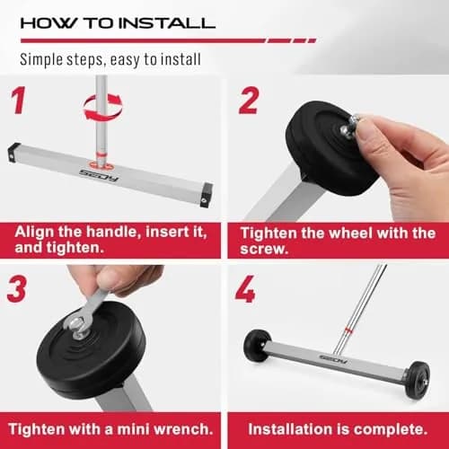 SEDY 17-Inch Magnetic Sweeper with 8.8-lb Capacity & 38" Telescoping Handle | Workshop Garage Yard Cleanup Tool thumbnail 6