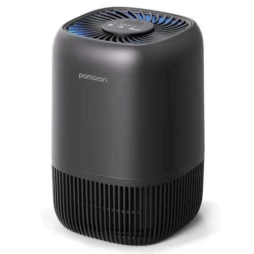 POMORON Air Purifier for Bedroom & Home | HEPA Filter, Whisper Quiet, Aromatherapy, 256 sq ft thumbnail 1
