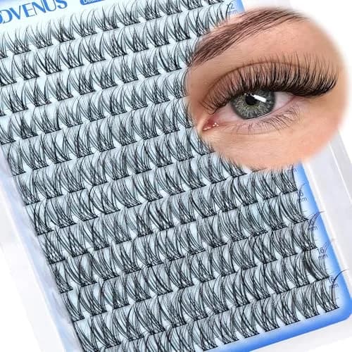 Goddvenus Wispy Lash Clusters 144pcs D Curl | Natural Individual Lashes for DIY Glamour thumbnail 1