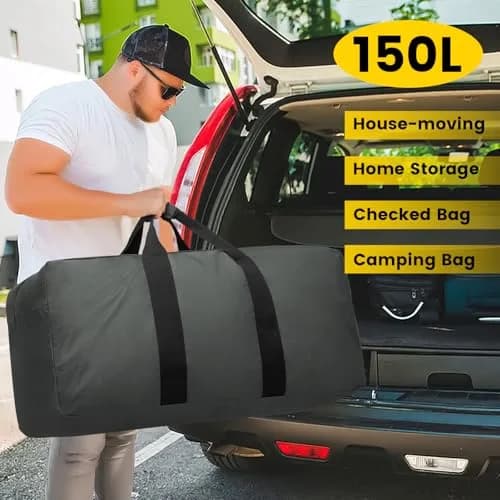 Vorspack 150L Extra Large Duffle Bag for Travel, Camping | Heavy-Duty & Spacious thumbnail 6
