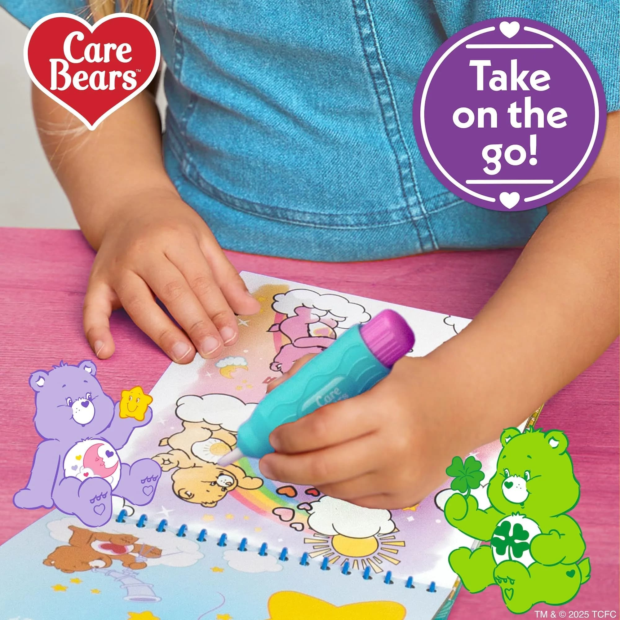 Care Bears Aqua Art Pad Paint with Water Books for Kids | Mess-Free Toddler Travel Activities thumbnail 3