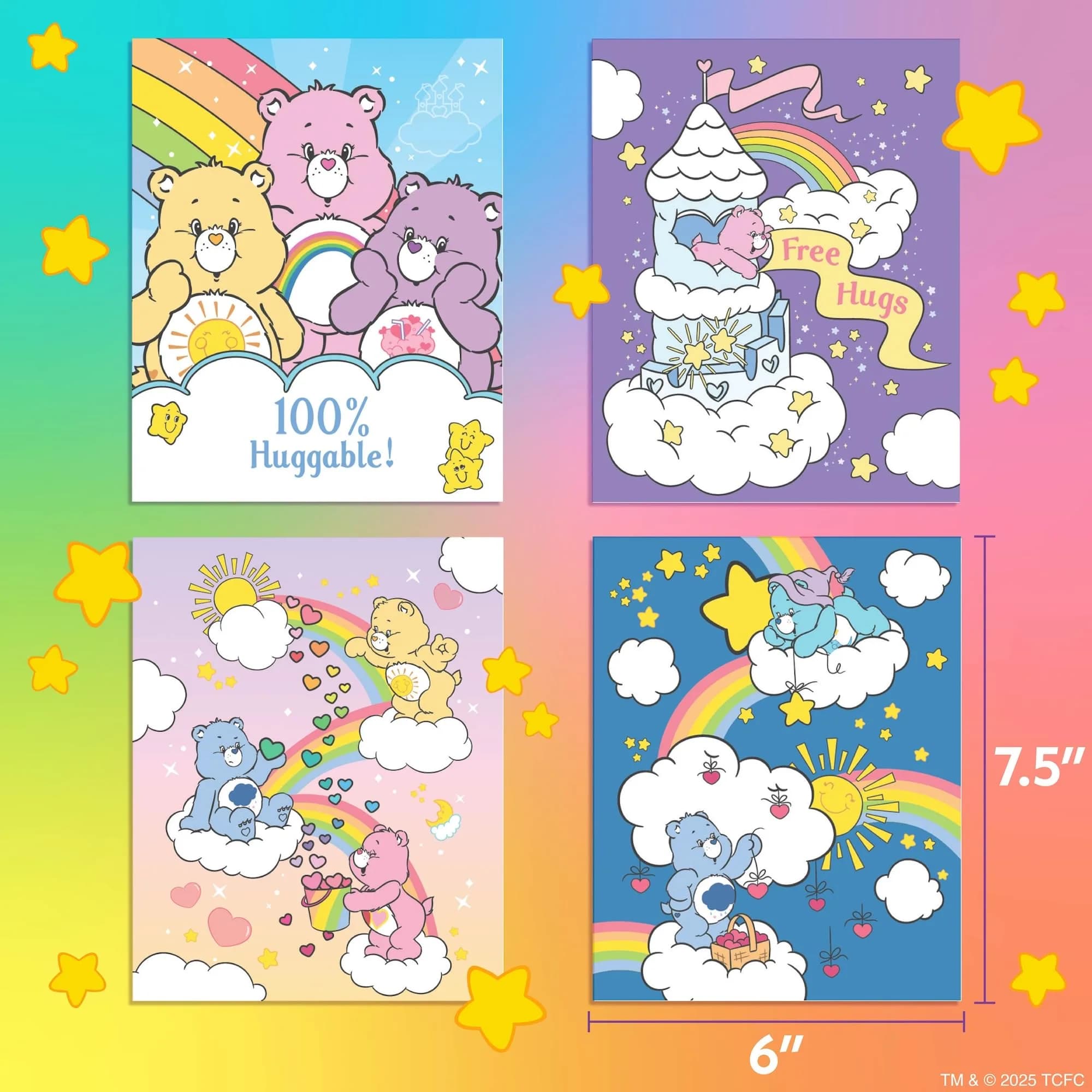 Care Bears Aqua Art Pad Paint with Water Books for Kids | Mess-Free Toddler Travel Activities thumbnail 5