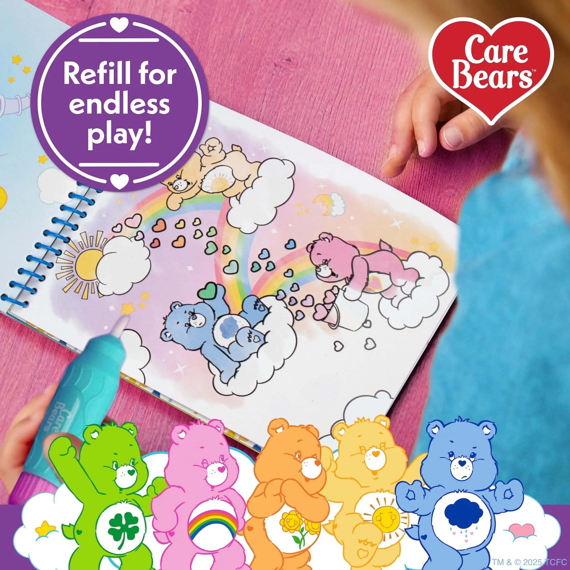 Care Bears Aqua Art Pad Paint with Water Books for Kids | Mess-Free Toddler Travel Activities thumbnail 6