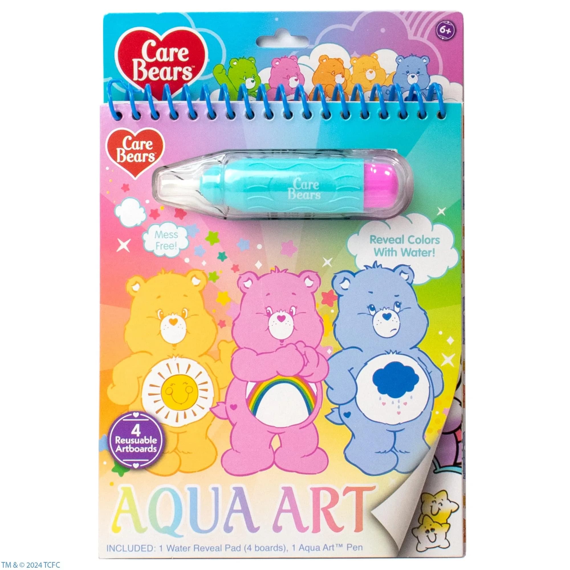 Care Bears Aqua Art Pad Paint with Water Books for Kids | Mess-Free Toddler Travel Activities thumbnail 7