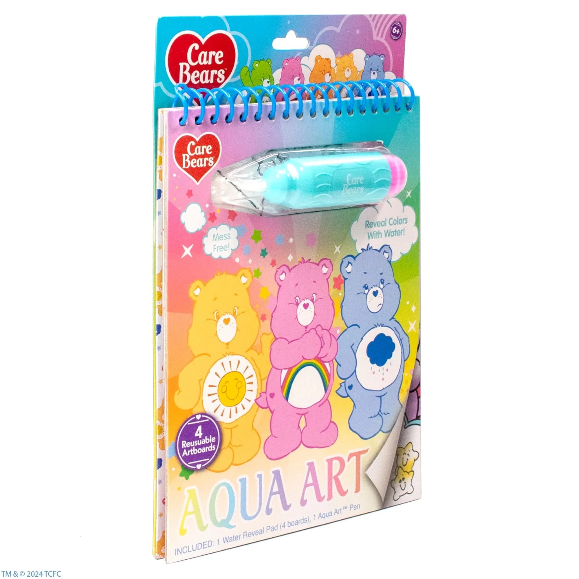 Care Bears Aqua Art Pad Paint with Water Books for Kids | Mess-Free Toddler Travel Activities thumbnail 8
