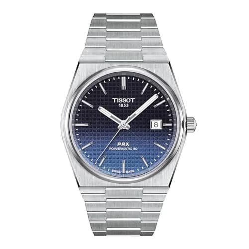 Tissot PRX Swiss Automatic Men’s Watch 40mm Black Dial | 80-Hour Power Reserve thumbnail 1