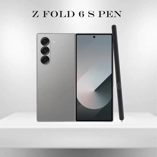 Peixiong Galaxy Z Fold 6 S Pen Fold Edition Stylus Pen with 2 Nibs & Card Pin | Black thumbnail 3