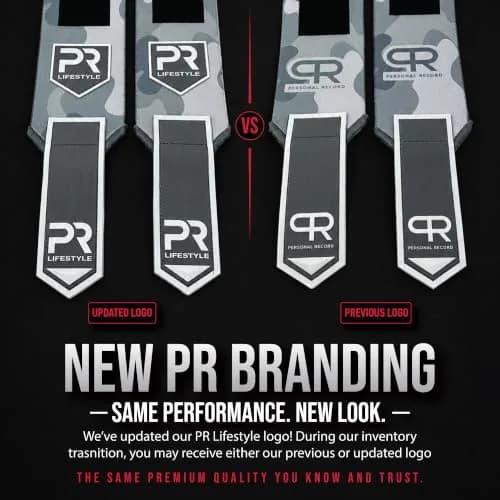 PR Personal Record Elbow Wraps for Weightlifting - Heavy Duty Construction, 36 Inch Length, Sand Camo thumbnail 5