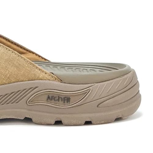 Skechers Men's Arch Fit Motley Sd-Rigel Canvas Thong Sandal, TPE, 7 | Supportive Vegan-Friendly Casual Flip Flops thumbnail 4