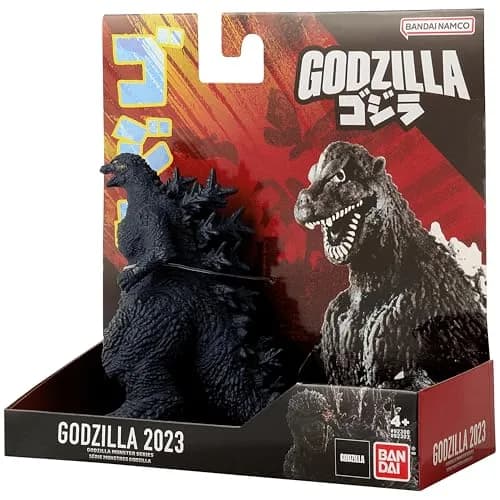 Bandai Namco Godzilla Minus One - Godzilla 2023, 5" Soft Vinyl Deluxe Kaiju Figure | Durable, Articulated, Play & Display Ready thumbnail 5