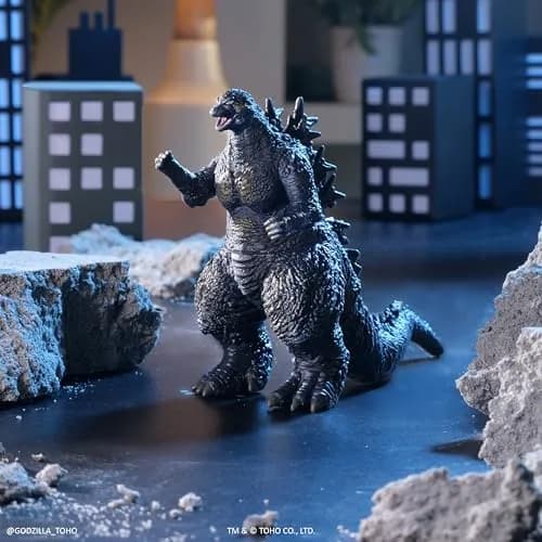 Bandai Namco Godzilla Minus One - Godzilla 2023, 5" Soft Vinyl Deluxe Kaiju Figure | Durable, Articulated, Play & Display Ready thumbnail 8
