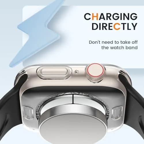 Goton Clear 2 Pack Bumper Case for Apple Watch Series 11/10 42mm | Protects Edges & Sides thumbnail 6